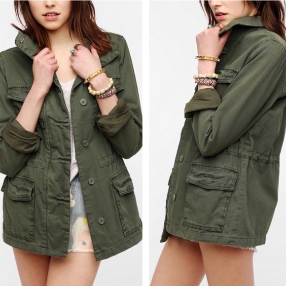 Urban Outfitters Jackets & Blazers - Urban Outfitters Ecote Army Green Surplus Jacket